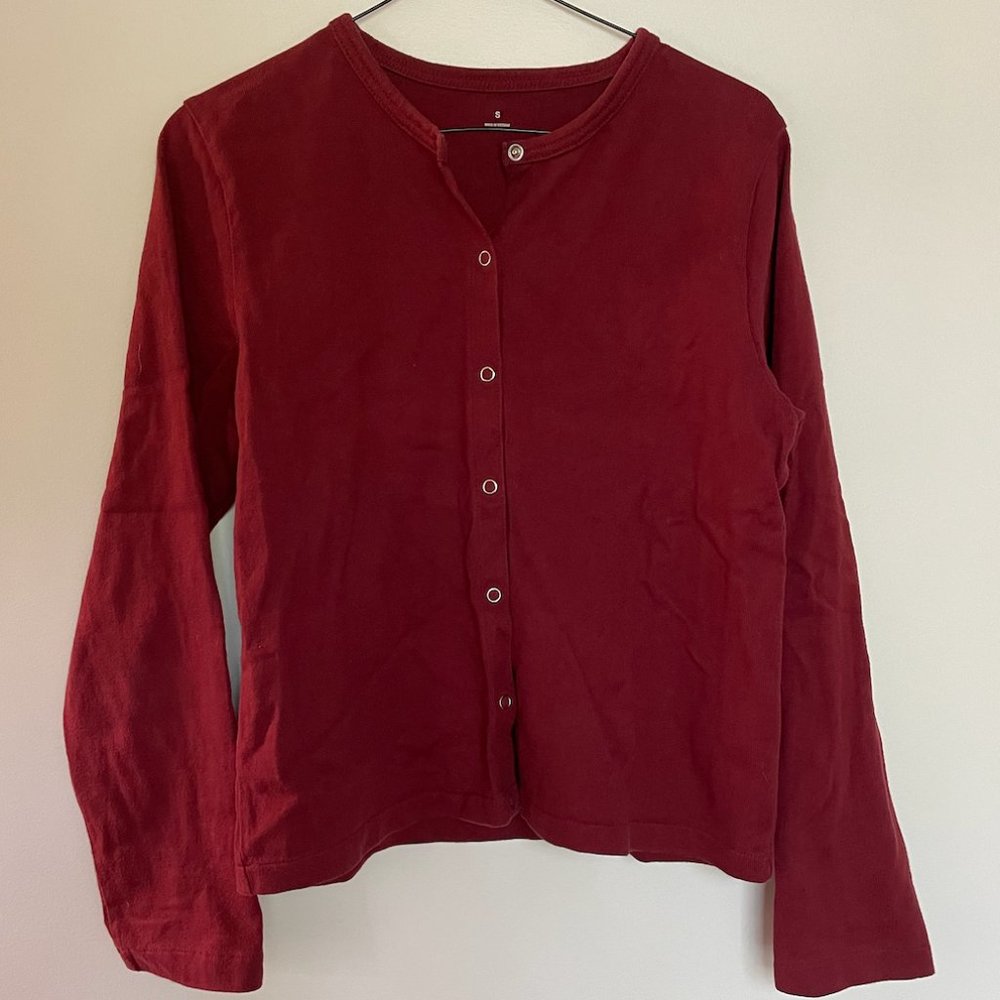 Muji Snap Cardigan
